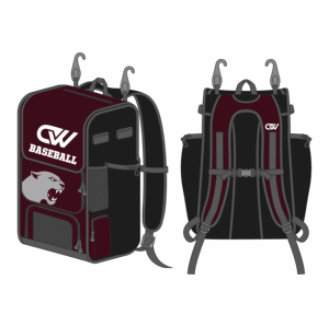 Wholesale Deuka Wears Custom Logo Sublimated 600D Polyester Baseball <b>Backpack</b> Multiple Pockets High Quality Youth <b>Training</b> Bag - Product Image 1