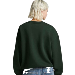 Sudaderas de cuello redondo de algodón suave para mujer, manga larga de secado rápido, ajuste Regular, servicio OEM de invierno con logotipo impreso en la parte delantera XS - Product Image 2