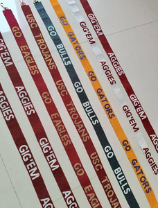 สายกระเป๋าคาดเอวประดับลูกปัดสำหรับวันแข่งขัน งานปักครอสติช งานฝีมือเย็บปักถักร้อย สายสะพายกระเป๋าสะพายข้างวิทยาลัย วัสดุทำจากนิกเกิล - Product Image 6