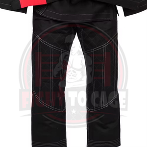 Traje de Judo para Adultos, Transpirable, Elástico, Ligero, 100% Algodón, Ropa de Artes Marciales con Corte Automatizado, Uniforme de Práctica - Product Image 5