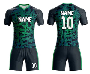 Personnalisez votre propre logo, meilleurs uniformes de football en polyester par sublimation, prix de gros OEM, uniforme de football - Product Image 4