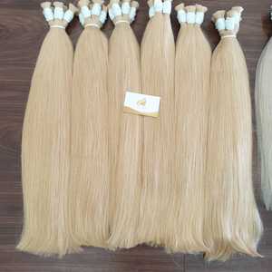 Best <b>Cheap</b> Price 100g Colored Bulk Raw Vietnamese Natural Straight Premium Luxury 100% Virgin Non-Remy Wholesale Hair <b>Extensions</b> - Product Image 5