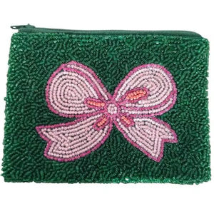 กระเป๋าใส่เหรียญลูกปัดทำมือสุดหรู ดีไซน์เนอร์ กระเป๋าสตางค์ทรงสี่เหลี่ยมจัตุรัสขนาดเล็ก ราคาดีที่สุด - Product Image 1