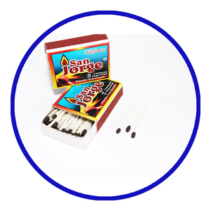 200 rellenos más vendidos, cerillas de seguridad de cera en caja de cartón Premium con logotipo privado, calidad de exportación desde la India - Product Image 4