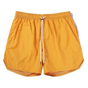 Pantalones Cortos de Playa para Hombre, de Alta Calidad, Deportivos, Lisos, Ecológicos, con Diseño Sólido, de Tela de Lona, Antiarrugas - Product Image 1