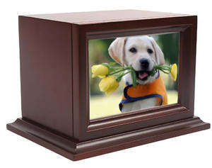 Hot Selling Modern American Style Natural Wood Cat Dog Ashes <b>Memorial</b> Urn Photo <b>Frame</b> Urns - Product Image 6