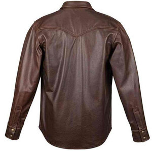 Camisas de Cuero para Hombre de Alta Calidad, Disponibles en Stock, para Uso en Exteriores - Product Image 2