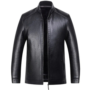 2026 <b>Men's</b> Fashion Design New Arrival Leather Jacket <b>Men</b> Pu Leather Jackets Premium Quality Cowhide Leather jacket for <b>men</b> - Product Image 1