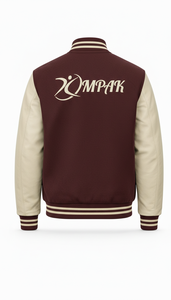 Blouson universitaire à capuche d'hiver avec broderies universitaires, logo avant, unisexe, coupe oversize, style américain, streetwear viral - Product Image 6