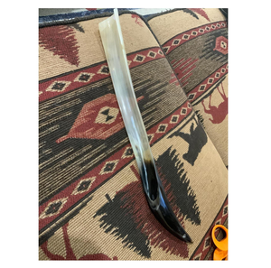 Calzador de cuerno de vaca/búfalo más vendido, de 14, 16 y 18 pulgadas de largo con punta, precio de fábrica en India, el más vendido. - Product Image 5