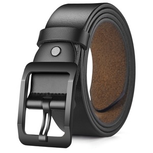 Ceintures en cuir sur mesure de haute qualité pour hommes, ceintures en cuir véritable avec boucle, ceintures en cuir véritable pour hommes - Product Image 1