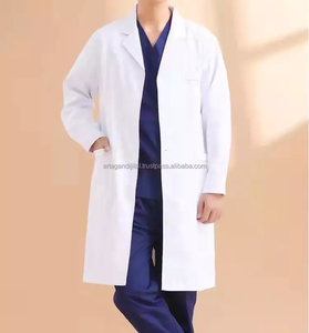 Blouses de laboratoire médicales les mieux notées – Vestes uniformes blanches pour médecins hommes et femmes, vente en gros, service OEM, haute qualité - Product Image 4