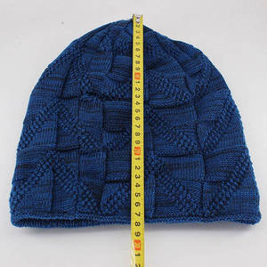 Gorros de invierno tejidos, gorros de moda para mujer, gorros para hombre y mujer, gorros unisex de uso casual, jacquard. - Product Image 4