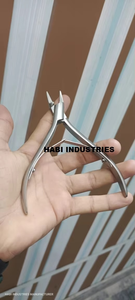 Professional Custom Logo Manicure Tool for <b>Babies</b> Double Sided Curved Toe Nail Cutter Double Spring Ingrown Nail Nipper Finger - Product Image 5