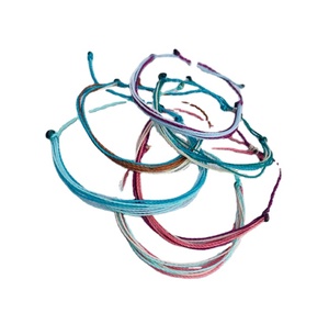CUSTOM Waterproof Woven Wrist Ankle - Colorful Braided Thread <b>Bracelets</b> for Girls l Wrap SAILOR KNOT <b>BRACELET</b> - Product Image 1