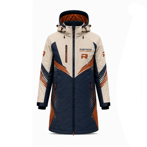 Chaquetas largas de invierno para hombre, ropa casual textil, ropa exterior cálida, venta al por mayor, diseño personalizado, proveedor a granel, bajo MOQ. - Product Image 1