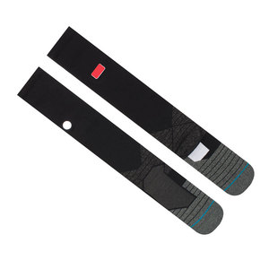 Knee High Running <b>Socks</b> <b>Black</b> Gray Spandex Cotton Breathable Quick Dry Eco-Friendly Adult Summer Standard Thickness Knitted - Product Image 6