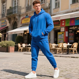 Conjunto Deportivo Informal de Algodón para Hombre, Sudadera con Capucha y Pantalones Jogger, Ropa Deportiva para Correr, Ropa Cómoda para el Día a Día - Product Image 6