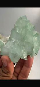 Cristal de Fluorita Verde Natural, Clúster de Minerales Crudos, Gema Coleccionable, Decoración Feng Shui - Product Image 6