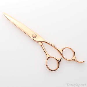 Japanese Style Hair Scissors Professional Titanium Rose Gold Salon Hairdresser Cutting <b>Shears</b> Barber Scissors - Product Image 6