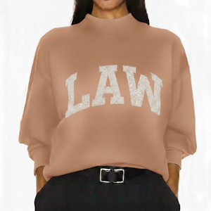 Women Casual Oversized Mockneck Sweatshirts Winter <b>Top</b> Relaxed Fit Clean Style For Comfortable Daily Wear - Product Image 1