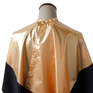 Cape de coiffure légère avec découpes pour les bras, tissu de qualité supérieure, vente en gros, couleur unique, logo personnalisé 2026 - Product Image 5