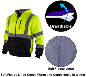 Chaleco de Seguridad de Alta Visibilidad con 5 Puntos de Liberación Rápida, Ropa Reflectante de Malla, Chaleco de Seguridad para Trabajo de Alta Visibilidad - Product Image 3