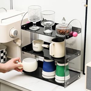 Organizzatore per Trucchi in Acrilico con 3 Ripiani per Ampio Stoccaggio - Product Image 5