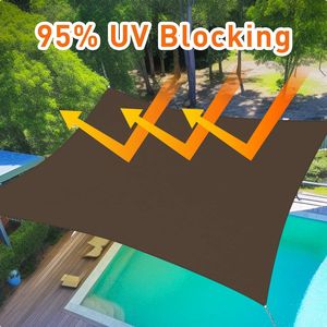 Telo Ombreggiante Mocha 13FT X20FT in HDPE con Protezione UV, Rete Ombreggiante in Poliestere Lavorato a Maglia e PE per Giardini, Patio Esterni e Spiagge - Product Image 5