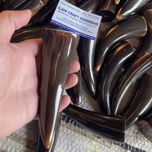 Punta de Cuerno de Búfalo Natural, Color Natural, Alta Calidad - Product Image 1