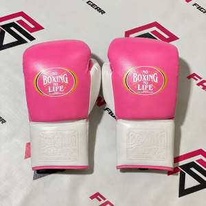Guantes de Muay Thai para entrenamiento, hechos a mano en Pakistán, de cuero genuino de vaca, transpirables y con cordones, de los más vendidos. - Product Image 2