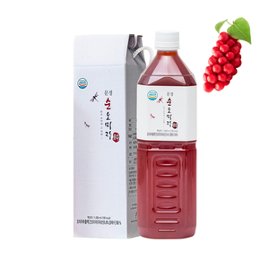 MKM Pure Omija Liquide 1000ml Schisandra Vitamine C 5-HTP Extrait Végétal Concentré de Fruit 100% Qualité Alimentaire Sauvage Contenant Plastique - Product Image 5