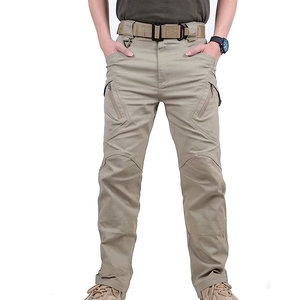Pantalones Cargo de Diseño Moderno para Hombre, Corte Relajado con Bolsillos Funcionales para Deportes, Viajes y Estilo de Vida Casual - Product Image 1