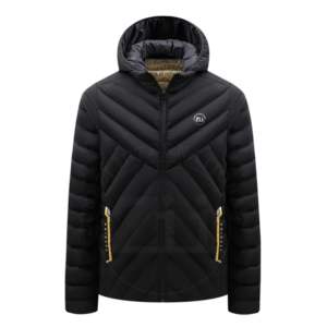 Premium Quality Fashionable Wholesale Winter Men's Plus Size Hooded Puffer <b>Jacket</b> with Zipper Customized ODM - Product Image 3