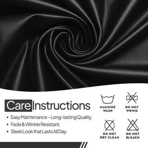 กระโปรงหนัง PU เอวสูงสำหรับผู้หญิง รุ่นโมเดิร์น แต่งผ้าปะติดสีสันตัดกัน จีบระบาย ความยาวปานกลาง รุ่นปี 2026 - Product Image 5