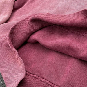 Sudadera con capucha Glory Custom Sun Fade Distressed French Terry de primera calidad para unisex, venta al por mayor OEM. - Product Image 6