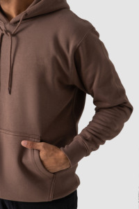 Custom Embroidery Logo Front Blank Zipper-Up Hoodie Men's ODM Service 400g 100% Cotton Fleece <b>Waterproof</b> Heavyweight Hoodies - Product Image 3