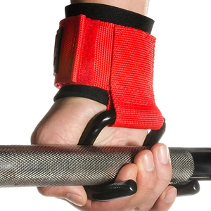 Geo Brother Co Sangles de musculation en acier avec crochets de levage et bandes de poignet pour entraînement de force en salle de sport 15 lb - Product Image 2