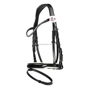 Marrón de alta calidad para Hunter Brida de cuero acolchado con diseño atractivo y cuello cómodo - Product Image 3