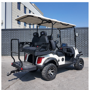 Voitures de golf électriques 60 V authentiques 4 places avec sièges pliables pour parcours de golf – Nouveauté 2025 – Offre Spéciale - Product Image 3