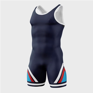 Ensemble short et débardeur pour homme, bleu marine, imprimé par sublimation, tissu respirant en spandex et polyester, vêtements de loisirs, taille adulte - Product Image 1