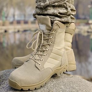 Botas Tácticas para Hombre, Ligeras, Duraderas, con Cierre Lateral, Transpirables, para Trabajo y Actividades al Aire Libre - Product Image 2