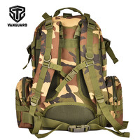 Sac à dos tactique d'assaut de survie en plein air, grande capacité 35L, en polyester respirant et imperméable, avec fermeture éclair, compatible MOLLE, fabriqué par OEM