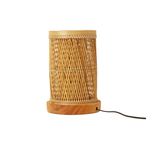 Bamboo Woven <b>Lamp</b> <b>Shade</b> Table <b>Lamp</b> Cover <b>Natural</b> Finish Decorative Light <b>Shade</b> for Living Room Bedroom - Product Image 1