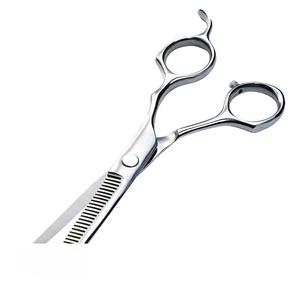 Tijeras de Peluquería Ryzer Studio 4Cr13 de Acero Inoxidable para Diestros, con Punta Afilada, Mango Largo de Plástico, No Plegables, para Uso en Salón - Product Image 2