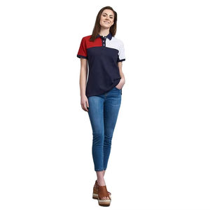 Camisetas Casuales de Punto para Mujer, Cómodas, de Secado Rápido, Transpirables, Mezcla de Algodón, Personalizables, al por Mayor, con Calidad Económica - Product Image 4
