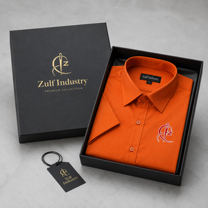 Custom <b>Men</b> <b>Half</b> <b>Sleeve</b> Dress Shirt Formal Apparel <b>Men</b> <b>Half</b> <b>Sleeve</b> Dress Shirt Featuring Soft Fabric Breathable Construction - Product Image 6