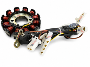Vente en gros : Ensemble de bobine de stator TVS Phoenix 12 pôles BS4, Star City Plus 110 BS4, Victor BS4, Radeon 110 BS4 en promotion - Product Image 1