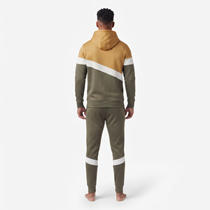 Men's Custom 3 Color Hooded <b>Jogger</b> Suit Polyester Tracksuit Regular Fit Casual Workout Two Piece Sports <b>Set</b> Wholesale - Product Image 6
