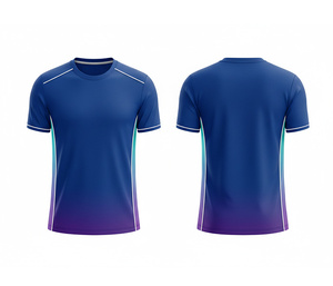 เสื้อยิมพิมพ์ลายตามสั่ง |   ผู้จัดจำหน่ายเสื้อผ้าออกกำลังกายแบบซับลิเมชั่น |   ไซส์ผู้ชาย ผู้หญิง และเยาวชน |   น้ำหนักเบา แห้งเร็ว - Product Image 2